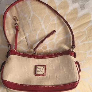 Cute small Dooney & Bourke purse. Red details